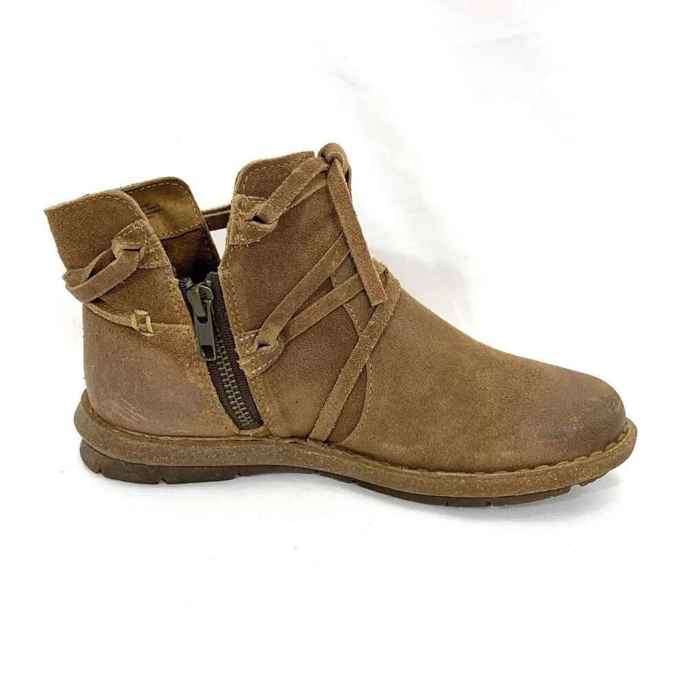 Born Women's Tarkiln Boot Brown Distressed Leather - F59106, Size 7/38 - Picture 3 of 16